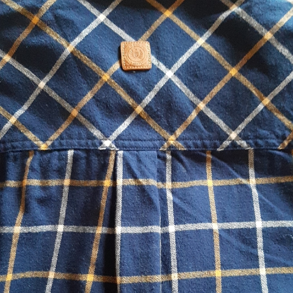 TD Tactical Men's Blue Plaid Shirt - Picture 5 of 7